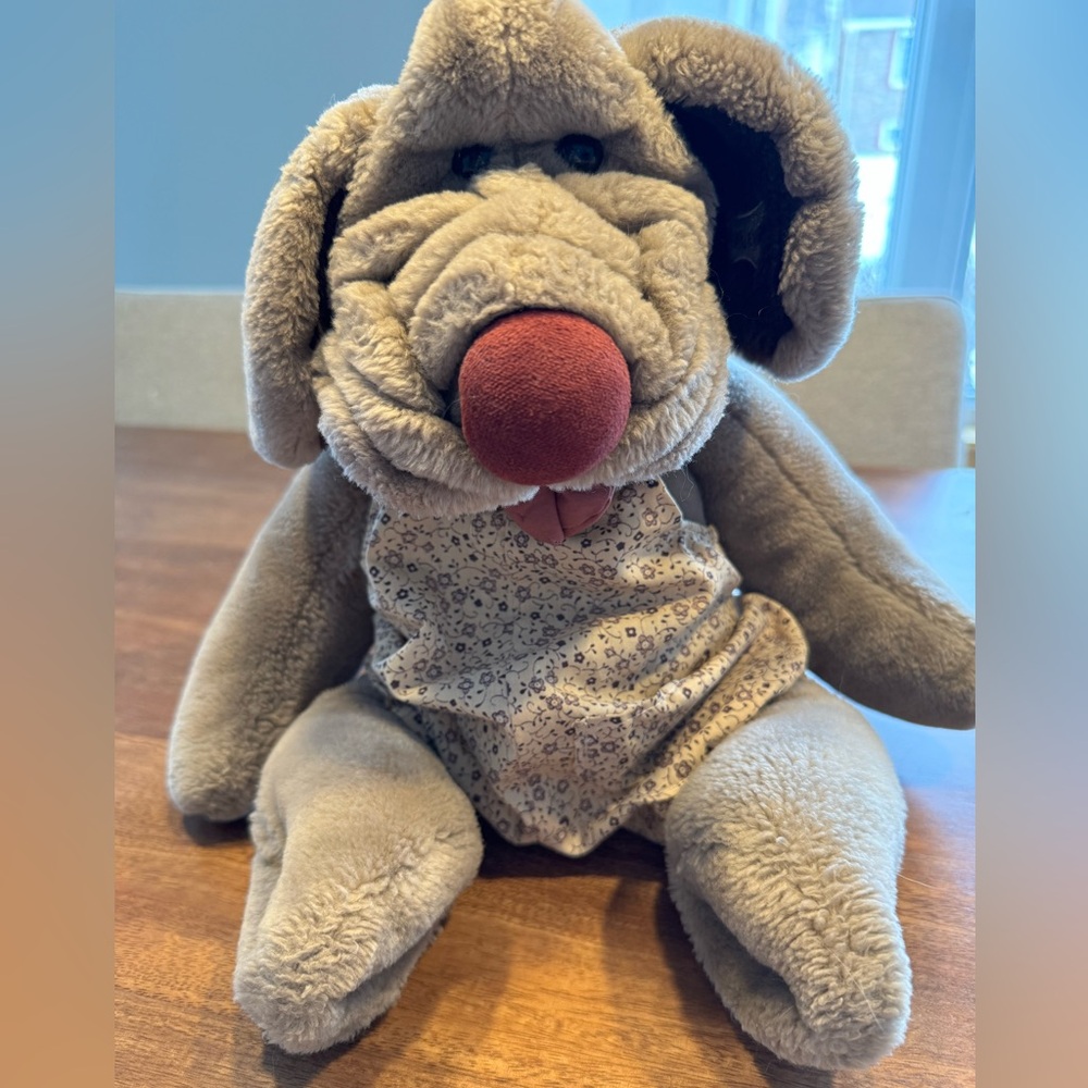 Wrinkles Hand Puppet (Girl) from 1981